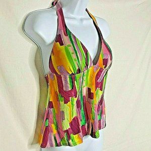 Victoria’s Secret Halter Tankini MED